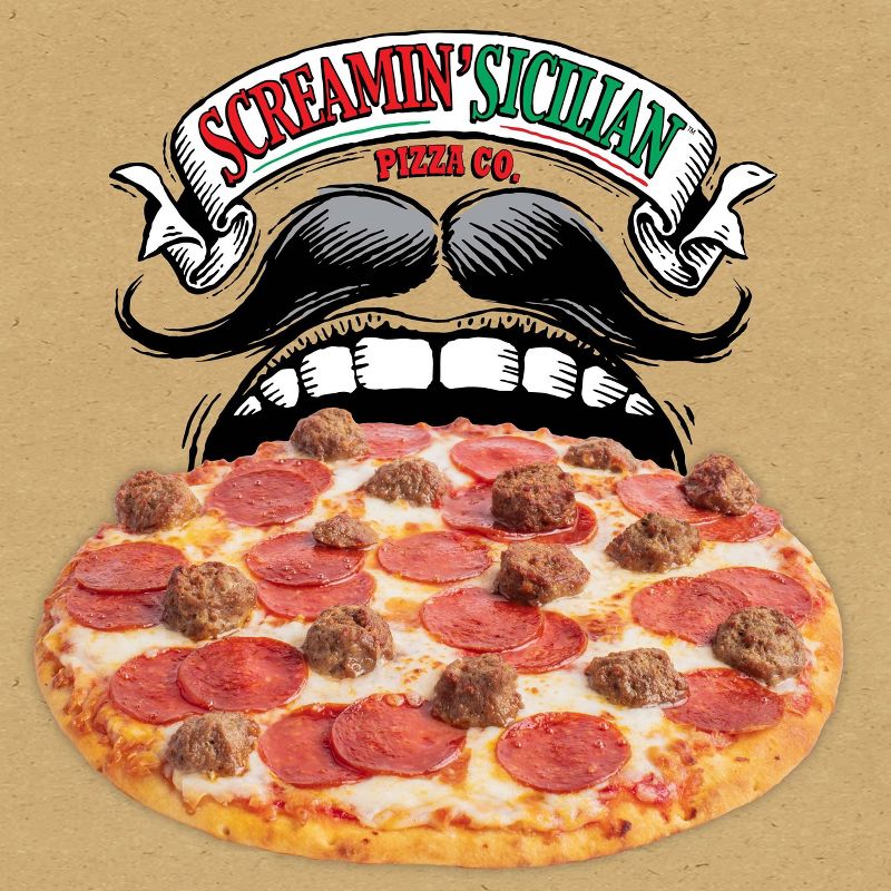 Screamin&#39; Sicilian Mambo Italiano Frozen Pizza - 23.5oz, 4 of 5