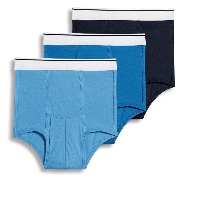 Jockey Men's Pouch Brief - 3 Pack L Just Blue Cove : Target