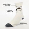 Harry Potter Big Face Hedwig and Hogwarts Womens Chenille Crew Socks - 2 of 4