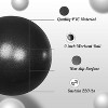 KUYOTQ Pilates Ball - 9 Inch Small Exercise & Yoga Ball for Core Workouts - 2 of 4