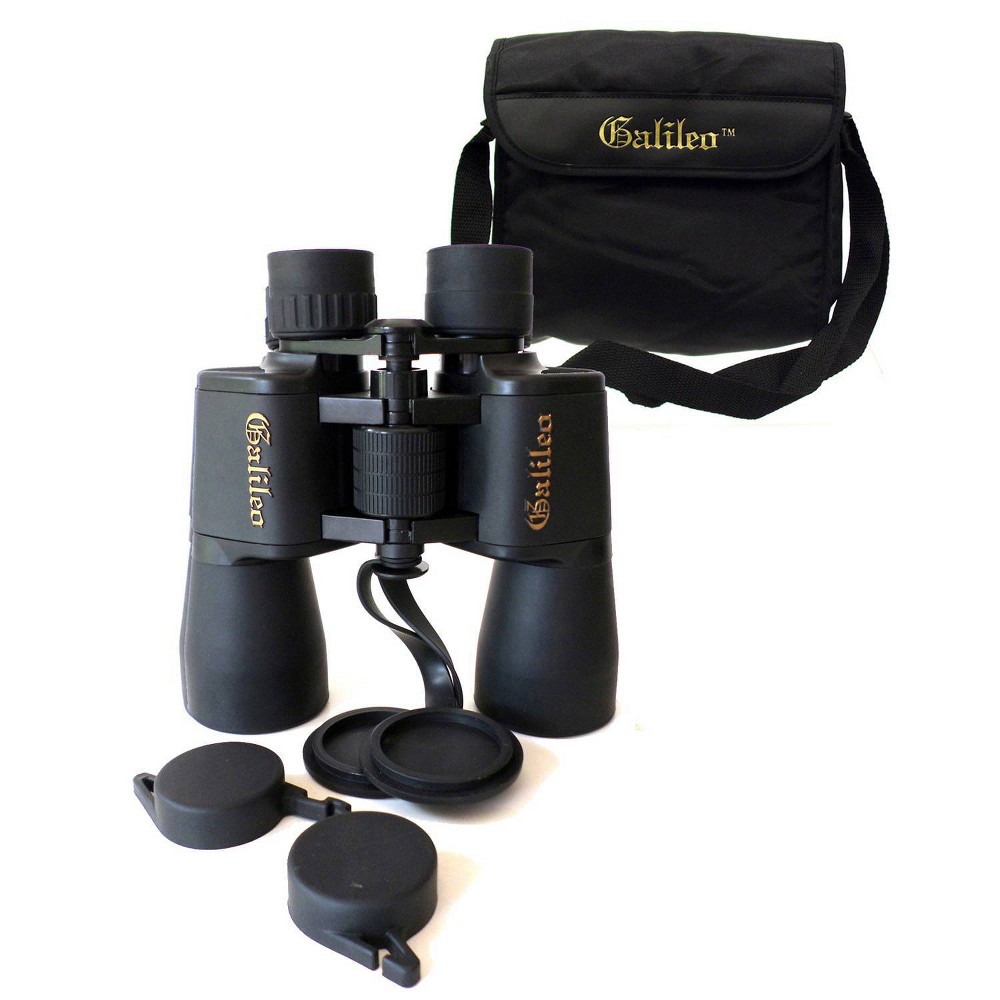 Photos - Binoculars / Monocular Galileo Binoculars - Black 12x50 