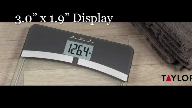 Body Composition Scale Gray - Taylor, 2 of 9, play video