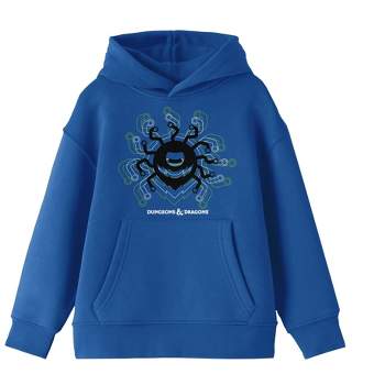 Dungeons & Dragons Beholder Boy's Royal Blue Sweatshirt