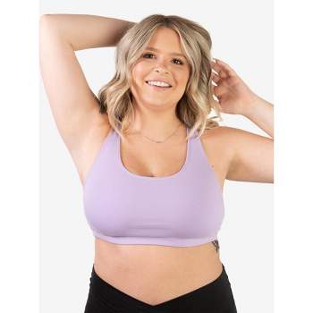 Aimer Women's 4/4 Thin Molded Sports Bra D75 Purple : : Clothing,  Shoes & Accessories