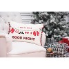 C&F Home Christmas Clothesline Embroidered Throw Pillow, 14" x 22" - 2 of 4