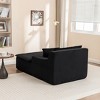 Upholstered Chaise Lounge Sleeper Sofa Bed Couch Sleeper Chair Single Sofa Lazy Sofa Accent Chair - ModernLuxe - 4 of 4