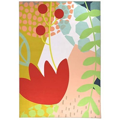 Homefires Swizzle Indoor Rug – Vibrant, Whimsical Design, Soft & Durable, Easy to Clean Accent Rug for Living Rooms, Bedrooms & More