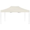 vidaXL Party Tent Cream Aluminum alloy 14.8 x 9.8 ft Foldable - 3 of 4