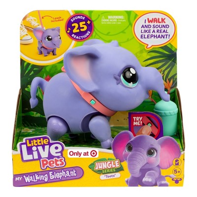 Little Live Pets My Walking Elephant Jungle Series Toots Target