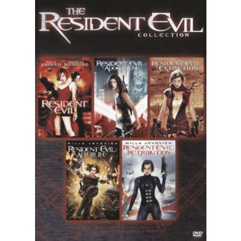resident evil movie collection dvd