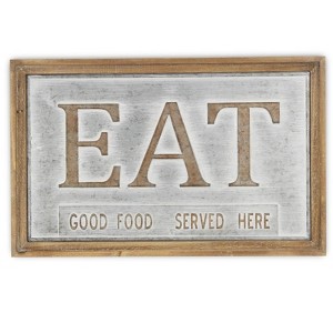 Cheung's Lina Country Style "Eat" Wall Sign - 1 of 1