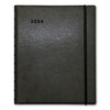 Soft Touch 17-Month Planner, 10.88 x 8.5, Black Cover, 17-Month: Aug 2024 to Dec 2025 - 2 of 4