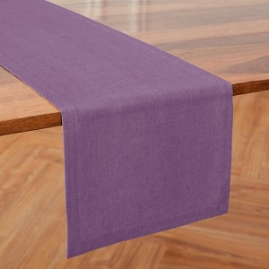 Solino Home Linen Table Runner | Diana Medium Weight - 1 of 4