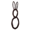 Vickerman 26"H x 12"W Bunny Outline Wreath. - 3 of 4