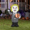 Gemmy Airblown Inflatable Beetlejuice, 3.5 ft Tall, Black - 2 of 4