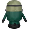Gemmy Airblown Inflatable Monster Minion FrankenBob Universal, 3 ft Tall, Multi - 4 of 4