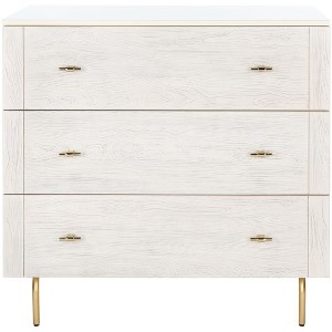 Genevieve 3 Drawer Dresser - Safavieh - 1 of 4