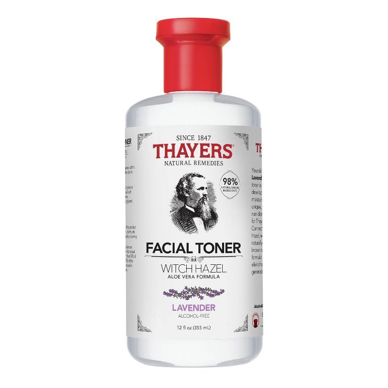 Thayers Natural Remedies Witch Hazel Alcohol Free Lavender Facial Toner - 12 fl oz, 1 of 16