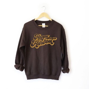 Simply Sage Market Women's Graphic Sweatshirt Happy Harvest - 1 of 4