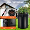 VEVOR DWC Hydroponics Grow System, Hydroponic Growing System with Top Drip Kit, Deep Water Culture 5-Gallon 4 Buckets, with Air Pump, Black - 4 of 4