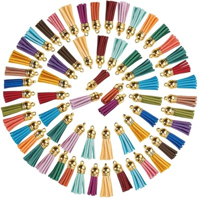 Tassel keychain, multi color tassel bag charm, colorful keychain, purs —  San José Made