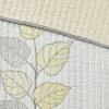 Gulches King/Cal King 6 Piece Embroidered Quilt Set with Throw Pillows Yellow - 4 of 4