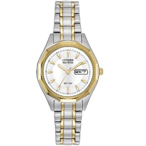 Citizen Ladies Eco-Drive Dress Classic Corso Watch, Two-Tone Stainless Steel Bracelet, 3 Hand, Day / Date - 1 of 3