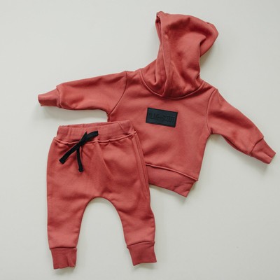 Kids Cove Jogger Sweatsuit Set - Olive + Scout