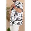 LA LEELA Men's Hawaiian Shirts Short Sleeve Button Down Shirt Mens Casual Shirts Holiday Tropical Beach Summer Party Shirts Funny - 2 of 4