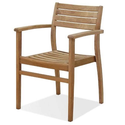 Coventry 4pc Patio Wood Dining Chair Set - International Home Miami