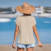 Women's Openwork Lace Detailing Cover-Up Top - Cupshe - 2 of 4
