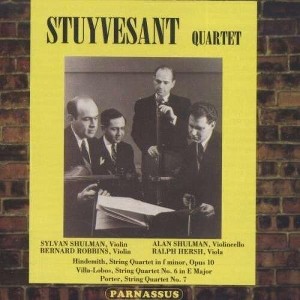 Hindemith & Villa-Lobos & Porter & Stuyvesant - String Quartets (CD) - 1 of 1