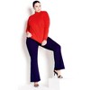 Avenue Women's Plus Size Organic Mock Neck Top - 4 of 4
