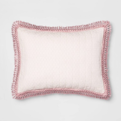 Euro Pillow Sham Pink Opalhouse Target