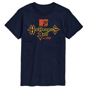 Men's - MTV - Headbangers Ball Est 1987 Short Sleeve Graphic T-Shirt - 1 of 4