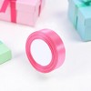Unique Bargains Ribbons for Crafts Satin Decorative Multipurpose for Gift Wedding and Hair Accessories Polyester 866.14"x0.98" 1 Pc - 2 of 4