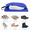 Unique Bargains Nylon Waterproof Portable Lightweight Shoe Bags for Travel 2 Pcs - 4 of 4