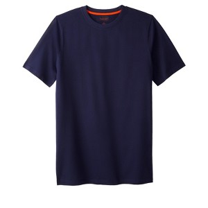 Boulder Creek by KingSize Men's Big & Tall Heavyweight Longer-Length Crewneck T-Shirt - 1 of 4