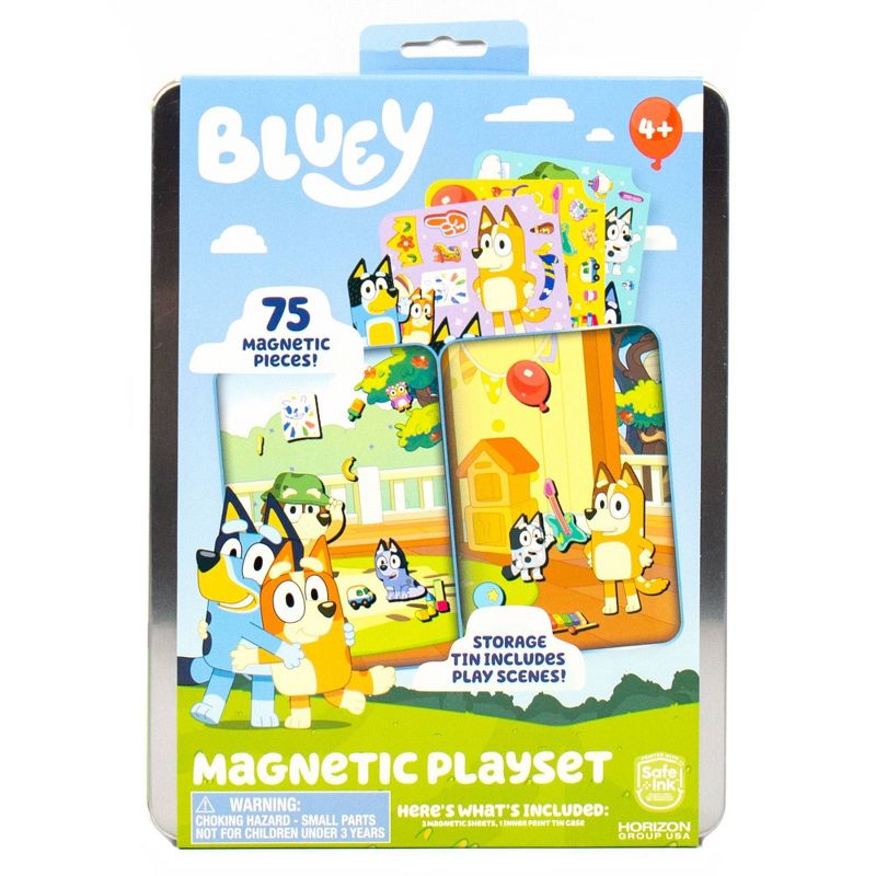 Bluey Magnetic Playset, 1 of 8