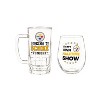 Evergreen Pittsburgh Steelers, Stemless 17OZ Wine & Beer 16 OZ Gift Set - 3 of 4