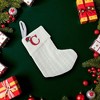 Unique Bargains Christmas Stockings Knitted Fabric White 7.87"x5.91" 1 Pc - 2 of 4