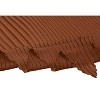 Allegra K Women's Solid Color Bandana Pleated Rhombus Head Scarf Wraps Scarves Neckerchief 1 Pc - 4 of 4