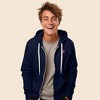 Dalix Donut Embroidered Hoodie Fleece Sweatshirt Zip Front Mens - 3 of 4