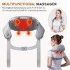 SUGIFT Shiatsu Neck and Back Massager with Soothing Heat, Electric Deep Tissue 3D Kneading Massage Pillow - 2 of 4
