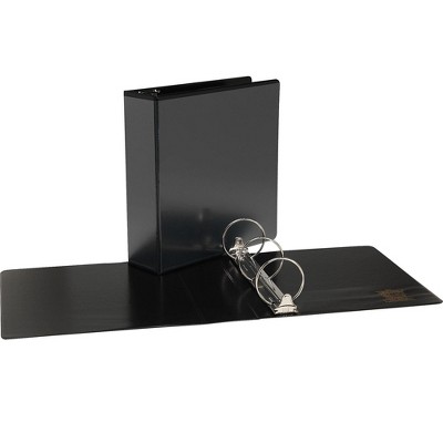 HITOUCH BUSINESS SERVICES Simply Economy 3" 3-Ring View Binders Black 6/Carton 23721/21690