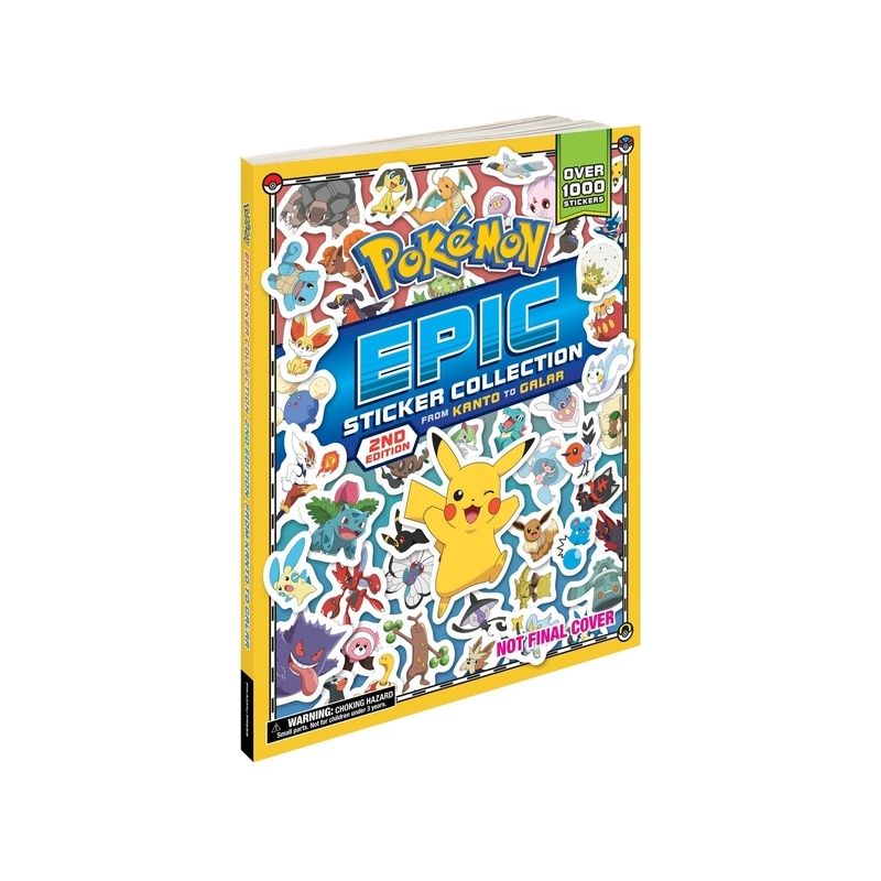 Pok&#233;mon Epic Sticker Collection 2nd Edition: From Kanto to Galar - (Pokemon Epic Sticker Collection) by  Pikachu Press (Paperback), 1 of 2
