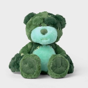 11.5" Green Frankenbear Stuffed Animal - Gigglescape™ - 1 of 3