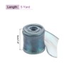 Unique Bargains Gift Wrapping Wide Sheer Wired Pastel Shimmer Iridescent Chiffon Ribbons 1 Pc - 2 of 4