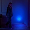 YANSUN 2-Pack 0.6W Plug-in Light-Controlled Night Light, Blue Light with Blue Shade, U.S. Two-Prong Plug - 4 of 4