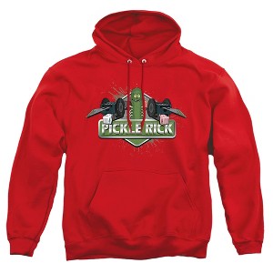 Rick And Morty Pickle Rick Adult Pull-Over Hoodie - 1 of 4